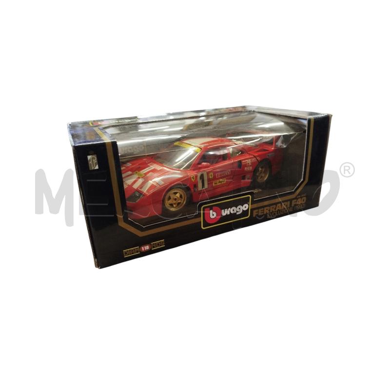 MODELLINO AUTO BURAGO FERRARI F40 1992 EVOLUZIONE | Mercatino dell'Usato Chieri 1