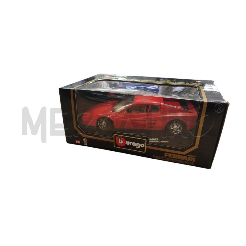 MODELLINO AUTO BURAGO FERRARI TESTAROSSA 1984 | Mercatino dell'Usato Chieri 3