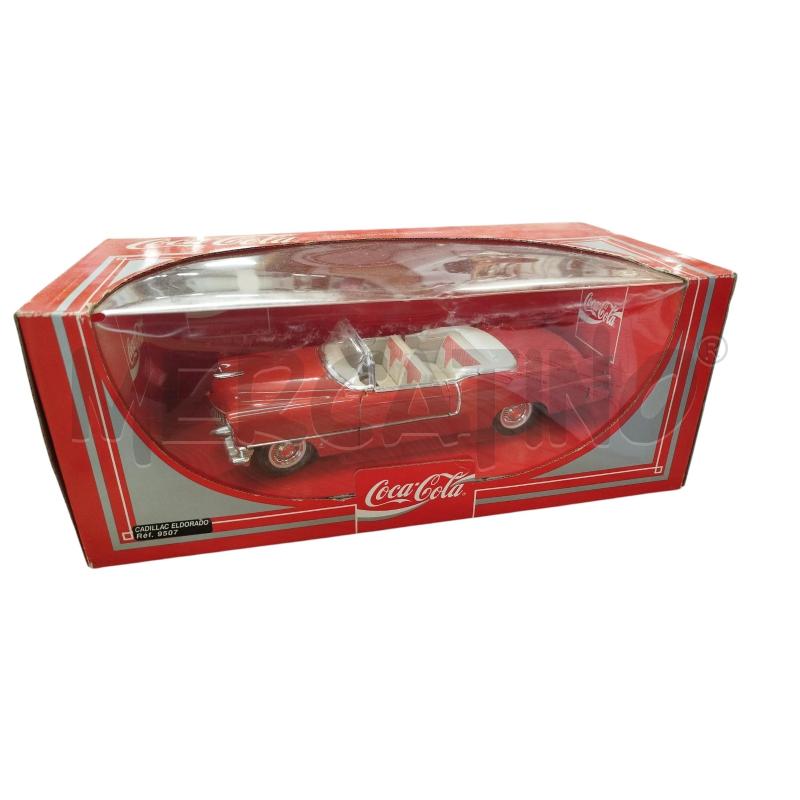 MODELLINO AUTO COCA COLA CADILLAC ELDORADO 1955 | Mercatino dell'Usato Chieri 1