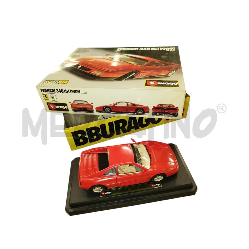 MODELLINO AUTO FERRARI 348 TB 1989 BURAGO CON SCATOLA | Mercatino dell'Usato Chieri 2