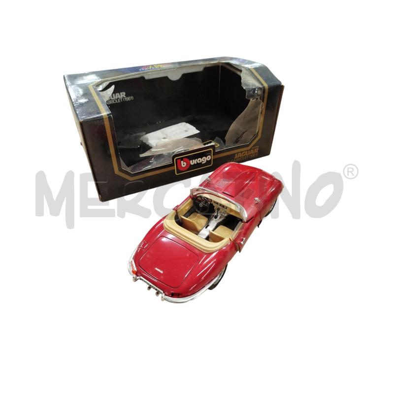 MODELLINO AUTO JAGUAR E CABRIOLET 1961 BURAGO 1/18 | Mercatino dell'Usato Chieri 2