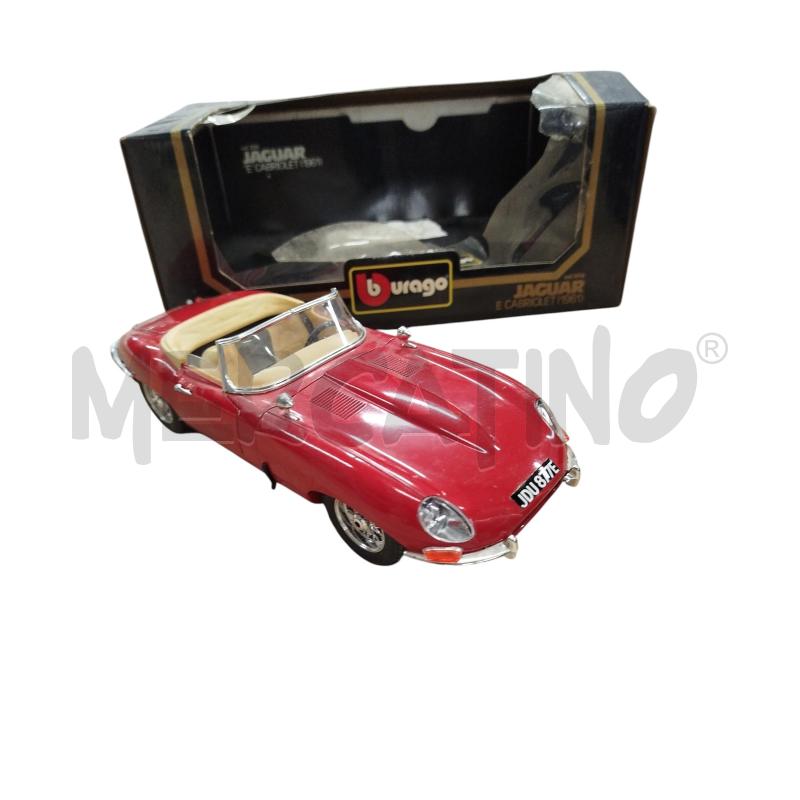 MODELLINO AUTO JAGUAR E CABRIOLET 1961 BURAGO 1/18 | Mercatino dell'Usato Chieri 3