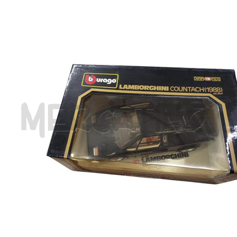 MODELLINO AUTO LAMBORGHINI COUNTACH NERA 1988 | Mercatino dell'Usato Chieri 1