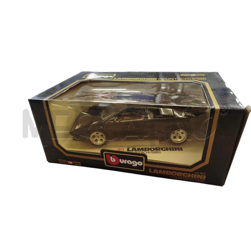 MODELLINO AUTO LAMBORGHINI COUNTACH NERA 1988 | Mercatino dell'Usato Chieri 3
