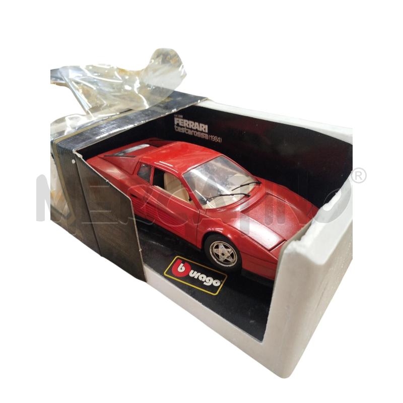 MODELLINO BURAGO FERRARI TESTAROSSA 1984 SCATOLA DANNEGGIATA | Mercatino dell'Usato Chieri 2