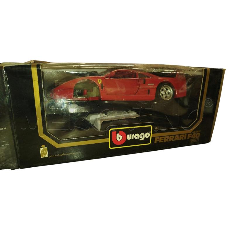 MODELLINO FERRARI F40 1987 BURAGO | Mercatino dell'Usato Chieri 1
