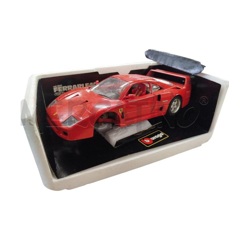 MODELLINO FERRARI F40 1987 BURAGO | Mercatino dell'Usato Chieri 3
