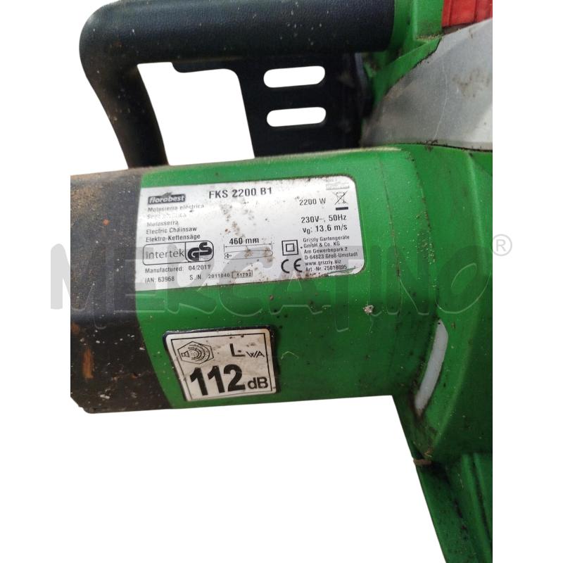 MOTOSEGA ELETTRICA FLORABEST FKS 2200 B1 | Mercatino dell'Usato Chieri 1