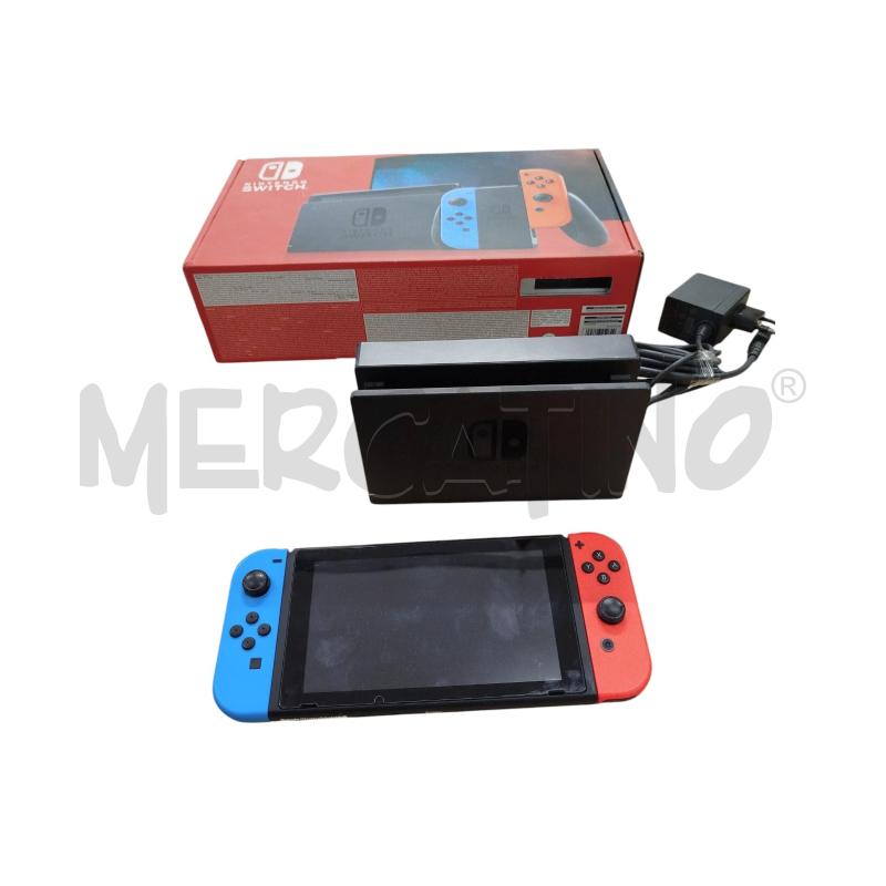 NINTENDO SWITCH ROSSA NERA SCHERMO DIFETTOSO DA CAMBIARE | Mercatino dell'Usato Chieri 2