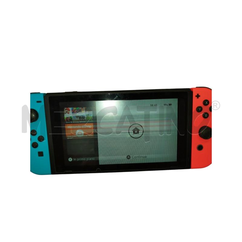 NINTENDO SWITCH ROSSA NERA SCHERMO DIFETTOSO DA CAMBIARE | Mercatino dell'Usato Chieri 5