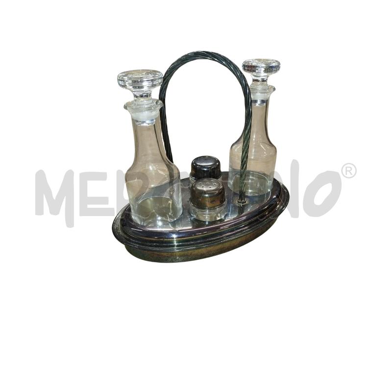 OLIERA  ACETIERA SALIERA PEPIERA STRUTT SILVER | Mercatino dell'Usato Chieri 1
