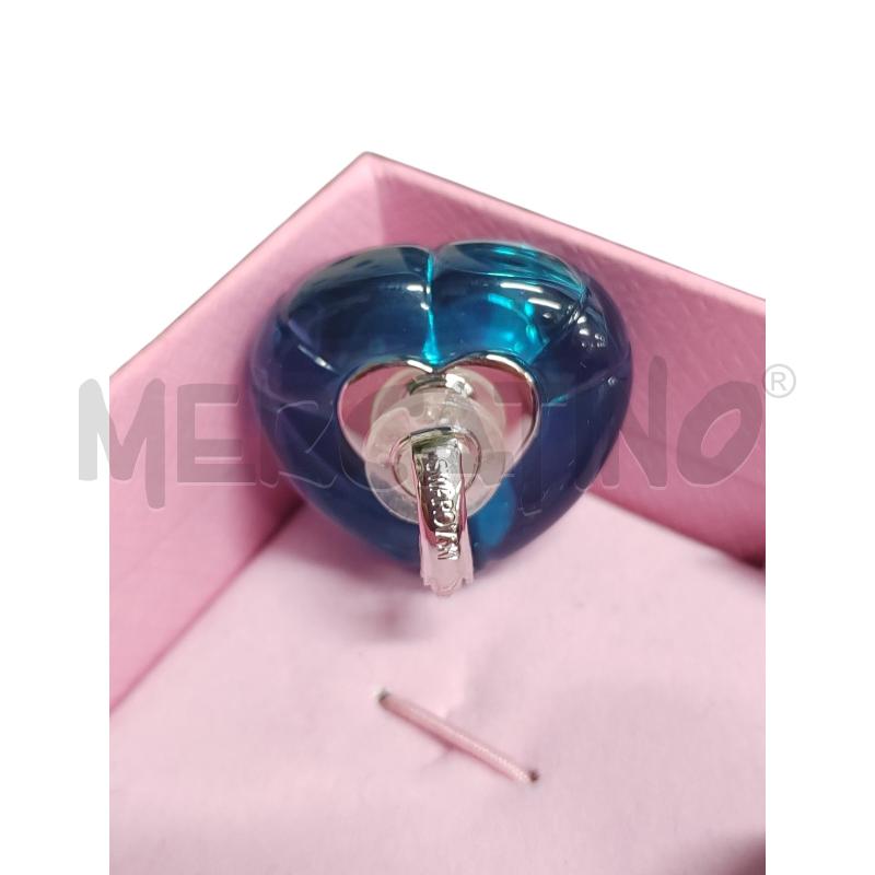 ORECCHINI SWAROVSKI CUORE AZZURRO DULCIS | Mercatino dell'Usato Chieri 2