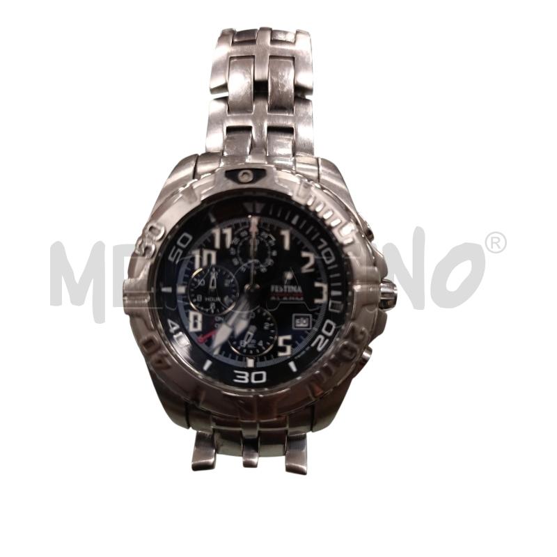 OROLOGIO DA POLSO FESTINA QUADR BIANCO MULTIFUNZIONE | Mercatino dell'Usato Chieri 1