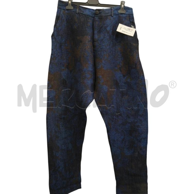 PANTALONE DONNA BLU MARRONE ISABEL BENENATO | Mercatino dell'Usato Chieri 1