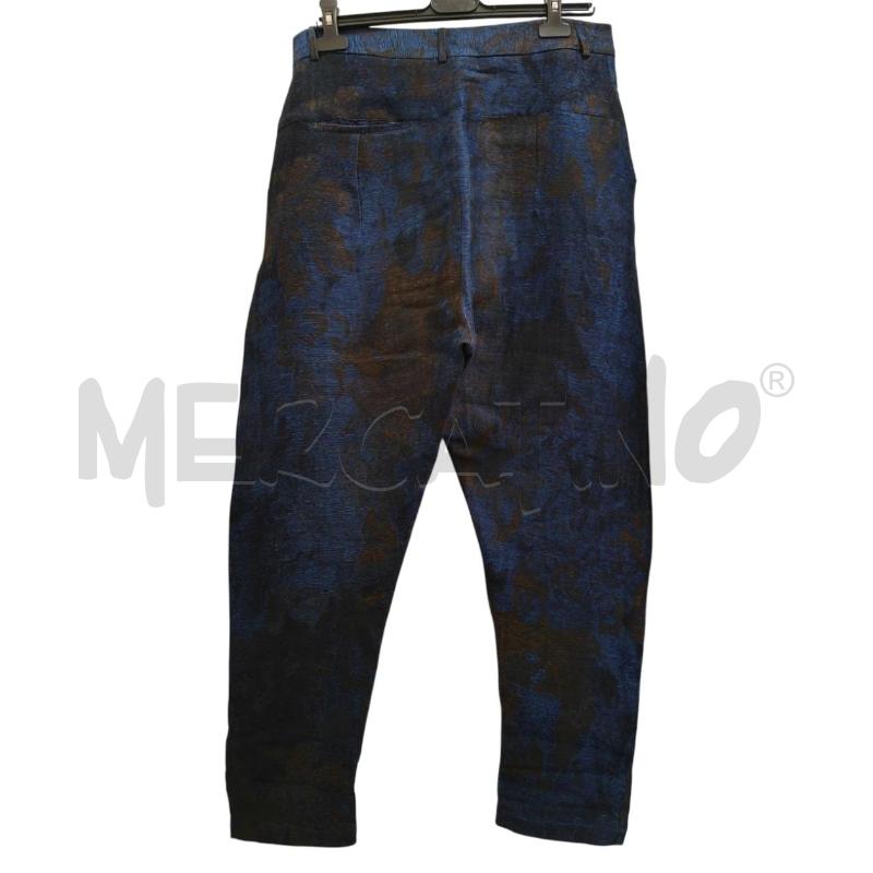 PANTALONE DONNA BLU MARRONE ISABEL BENENATO | Mercatino dell'Usato Chieri 2