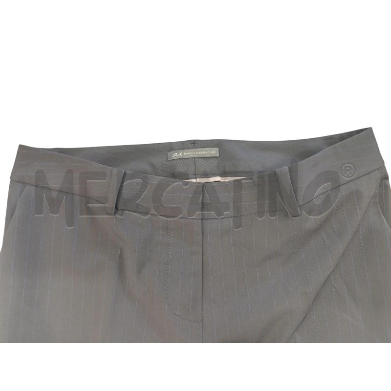 PANTALONE DONNA DANIELE ALESSANDRINI NERO RIGATOBLU | Mercatino dell'Usato Chieri 2