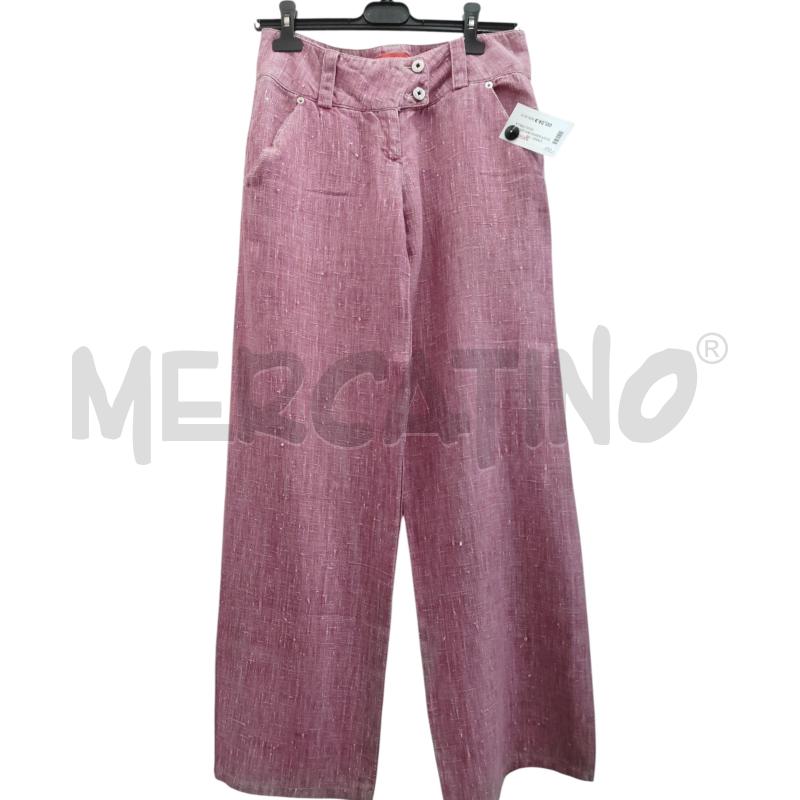 PANTALONE DONNA FUCSIA LINO LIUJO | Mercatino dell'Usato Chieri 1