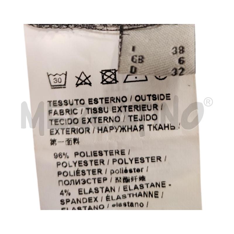 PANTALONE DONNA PINKO NERO FIORATO | Mercatino dell'Usato Chieri 4