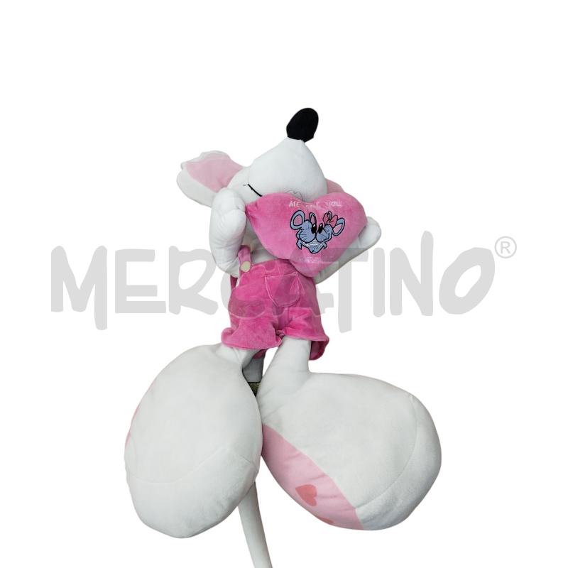 PELUCHE DIDDLE BIANCO ROSA CUORICINO | Mercatino dell'Usato Chieri 1