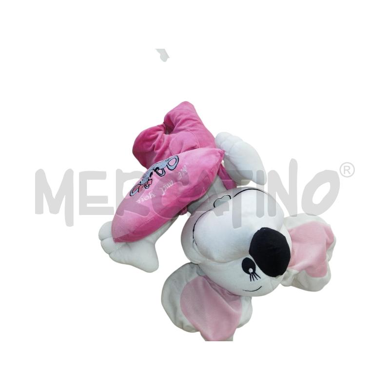 PELUCHE DIDDLE BIANCO ROSA CUORICINO | Mercatino dell'Usato Chieri 2
