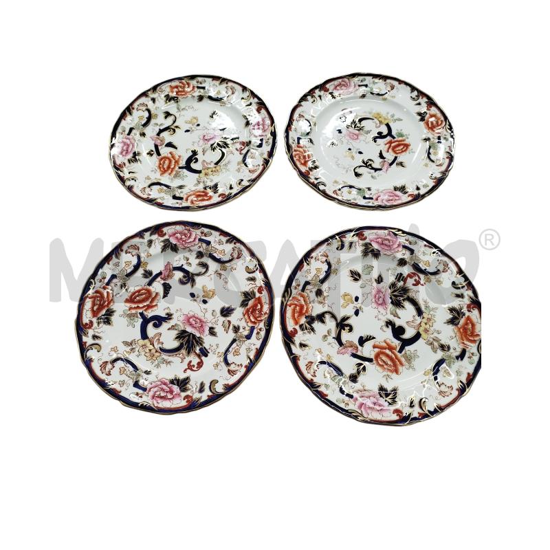 PIATTI PZ. 4 ENGLAND IRONSTONE MASON'S | Mercatino dell'Usato Chieri 1