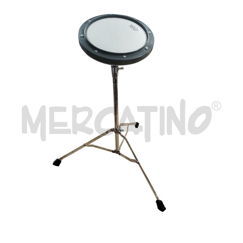 PIATTO BATTERIA PRATICA CON STAND | Mercatino dell'Usato Chieri 1