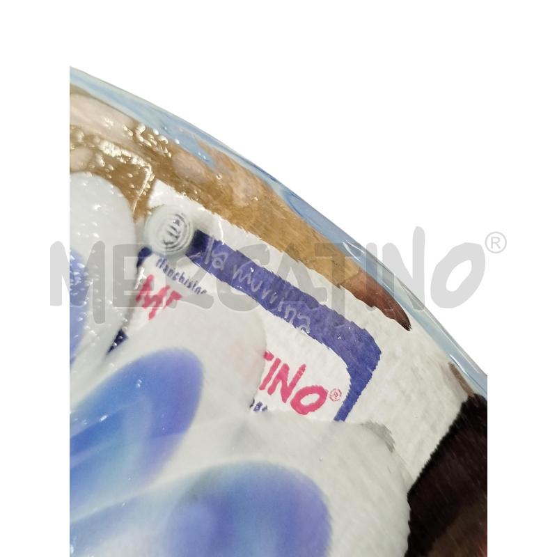 PIATTO LA MURRINA FIORE AZZURRO BIANCO  | Mercatino dell'Usato Chieri 2