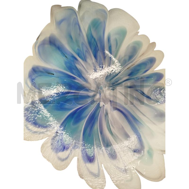 PIATTO LA MURRINA FIORE AZZURRO BIANCO  | Mercatino dell'Usato Chieri 3