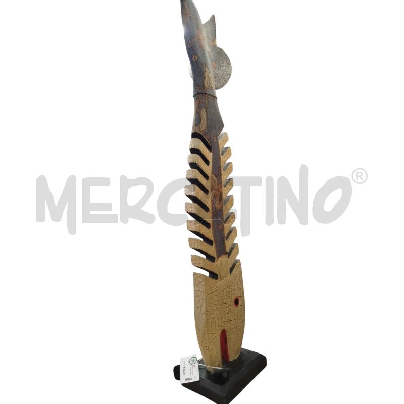 PORTA CD  LEGNO LISCA PESCE | Mercatino dell'Usato Chieri 2