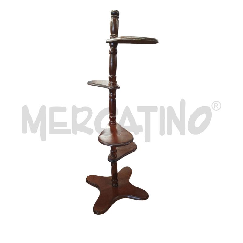 PORTA OGGETTI LEGNO 4 PIANI DA TERRA | Mercatino dell'Usato Chieri 2