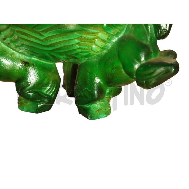 POSA CENERE  VERDE LAVORATO CAVALLI DIFETTATO | Mercatino dell'Usato Chieri 2