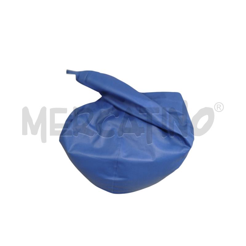 POUF COLOR PETROLIO | Mercatino dell'Usato Chieri 1