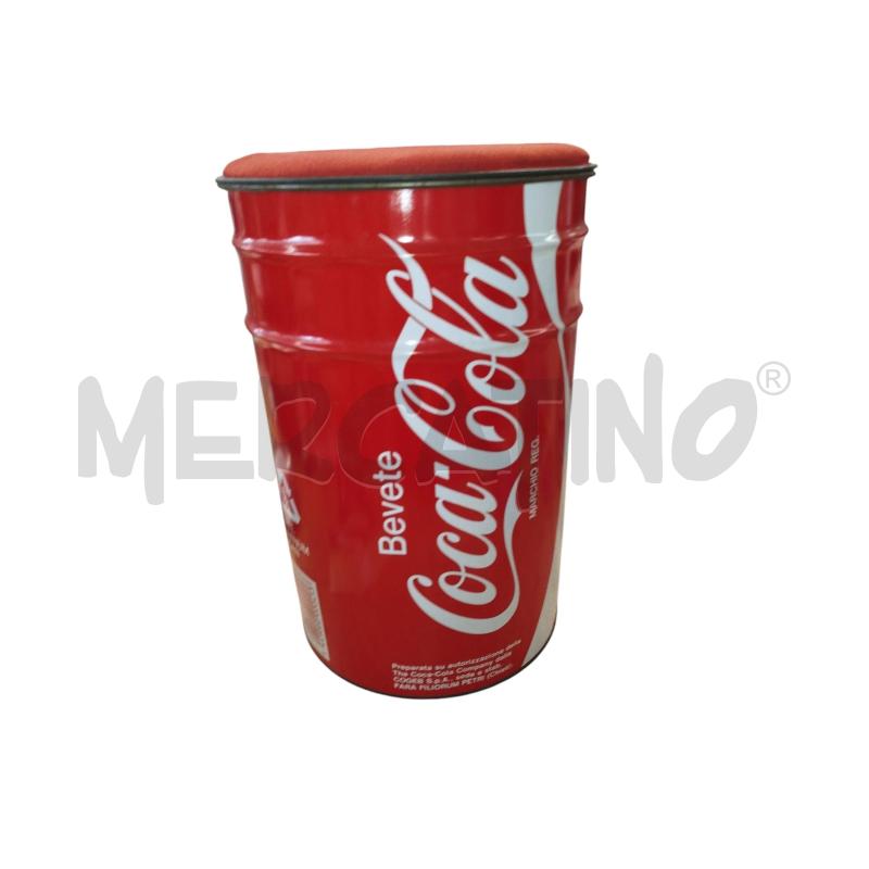 POUF LATTA COCA COLA CUSCINO | Mercatino dell'Usato Chieri 1