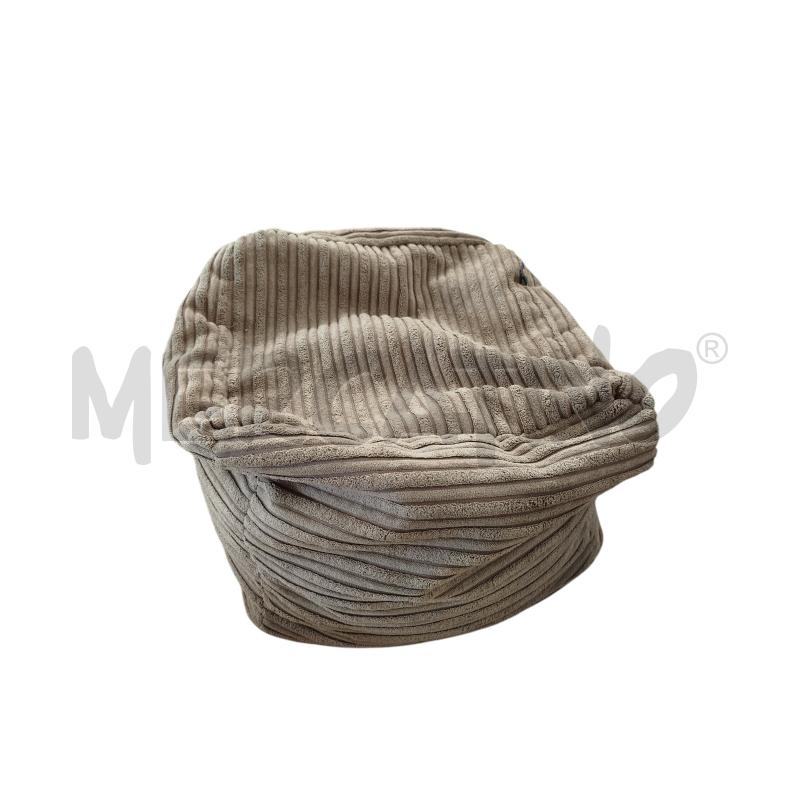 POUF TESSUTO BEIGE LOFT 25 | Mercatino dell'Usato Chieri 1