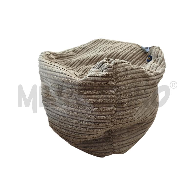 POUF TESSUTO BEIGE LOFT 25 | Mercatino dell'Usato Chieri 3