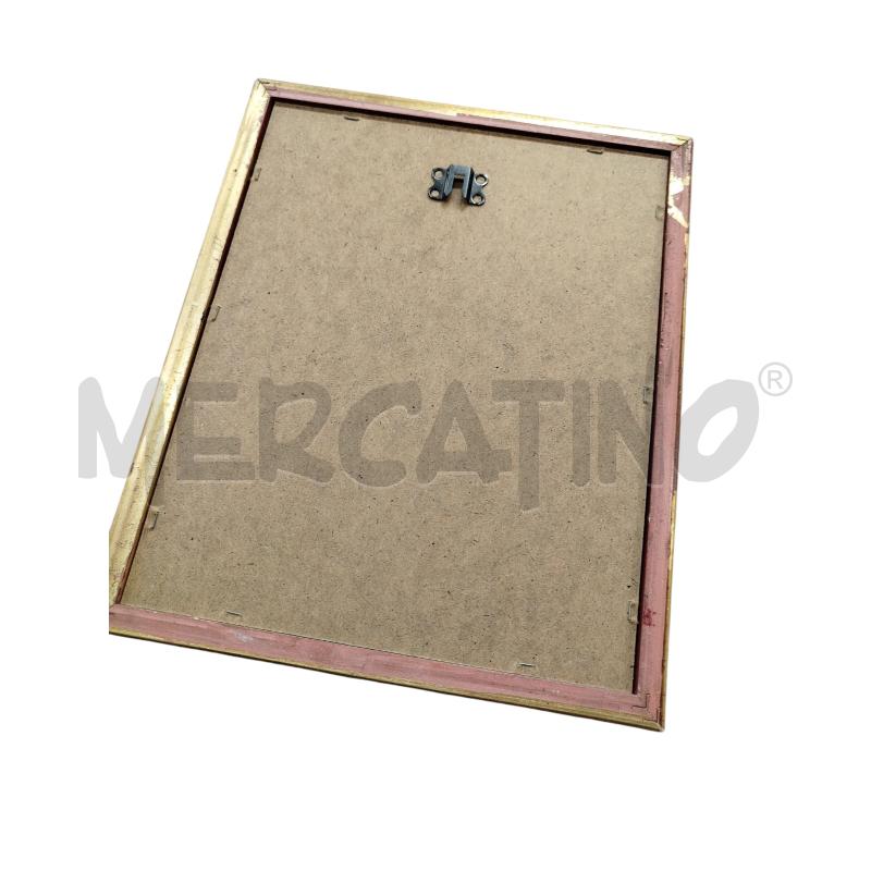 QUADRO ANGIOLETTI PICCOLO CORNICE COLOR ORO | Mercatino dell'Usato Chieri 2
