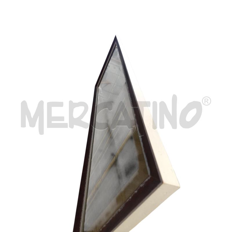 QUADRO CORNICE BIANCO MARRONE STAMPA BAMBOO | Mercatino dell'Usato Chieri 2