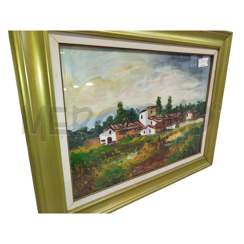 QUADRO CORNICE EVRDE SOGG. CAMPAGNA | Mercatino dell'Usato Chieri 2