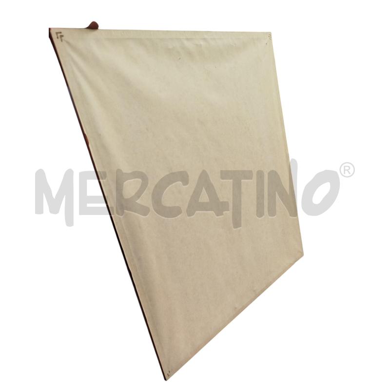 QUADRO DIPINTO CORNICE ROSSA 52X61.5 CM  | Mercatino dell'Usato Chieri 3