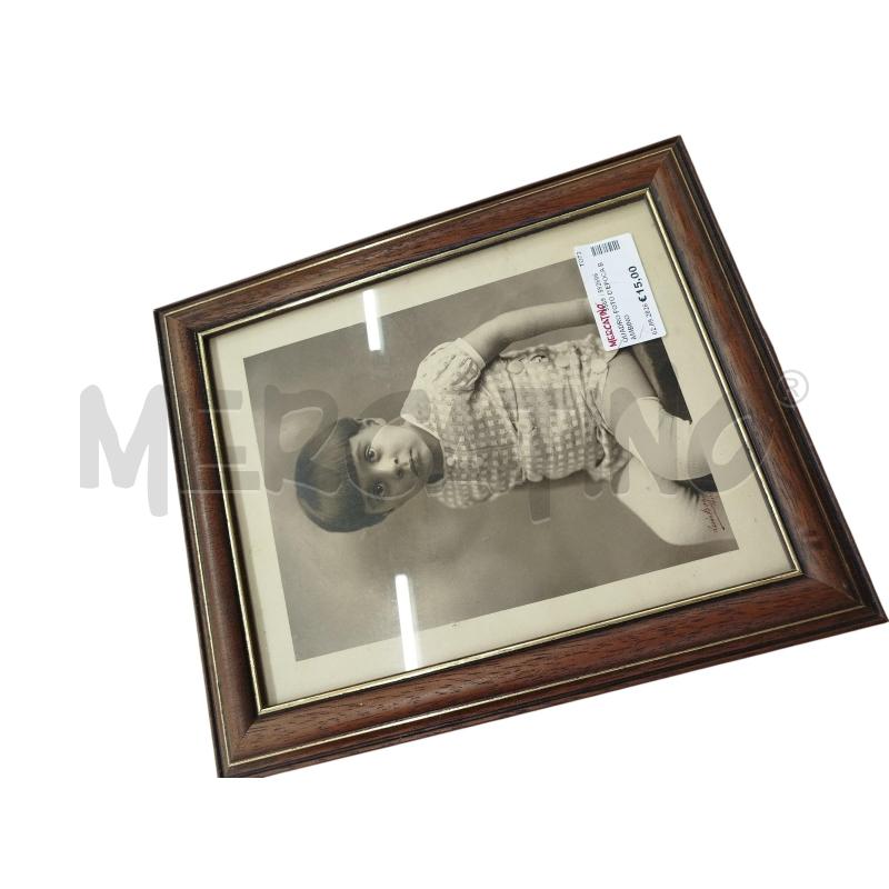 QUADRO FOTO D'EPOCA BAMBINO | Mercatino dell'Usato Chieri 1
