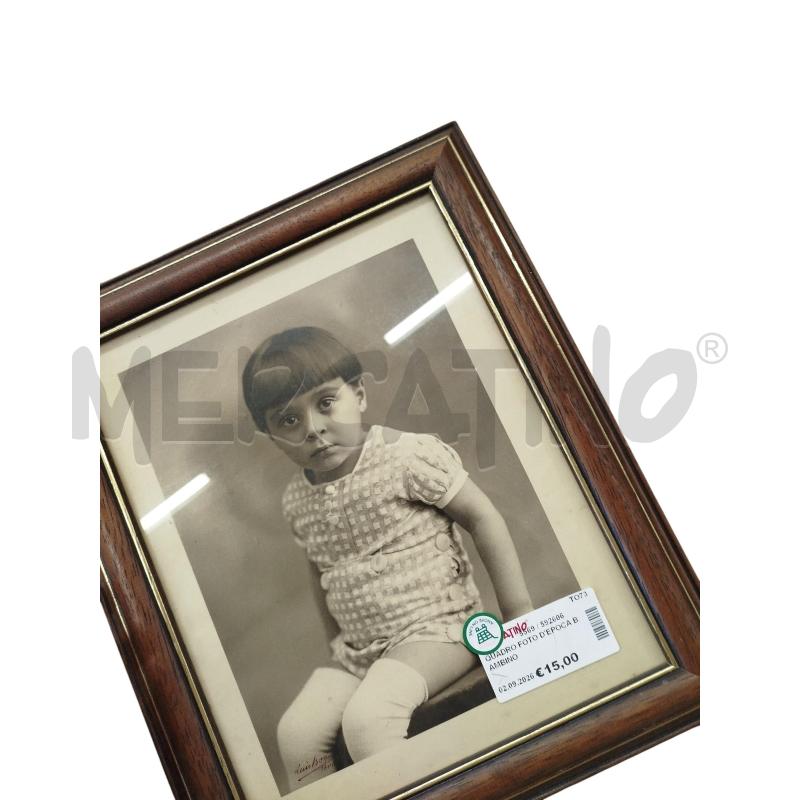 QUADRO FOTO D'EPOCA BAMBINO | Mercatino dell'Usato Chieri 2