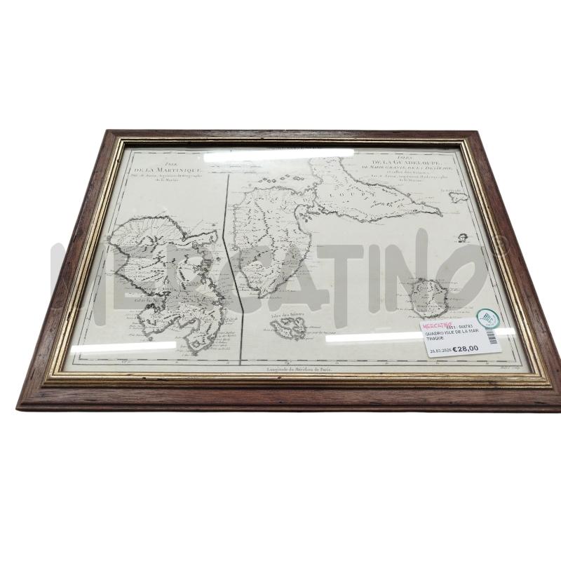 QUADRO ISLE DE LA MARTINIQUE | Mercatino dell'Usato Chieri 1
