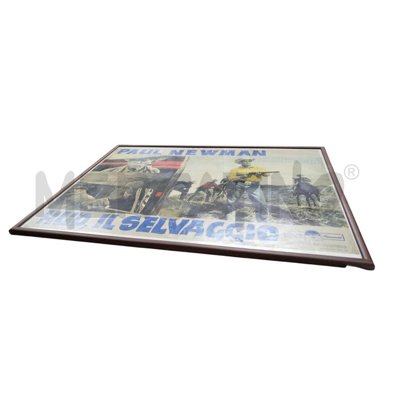 QUADRO LOCANDINA HUD IL SELVAGGIO 1963  | Mercatino dell'Usato Chieri 1