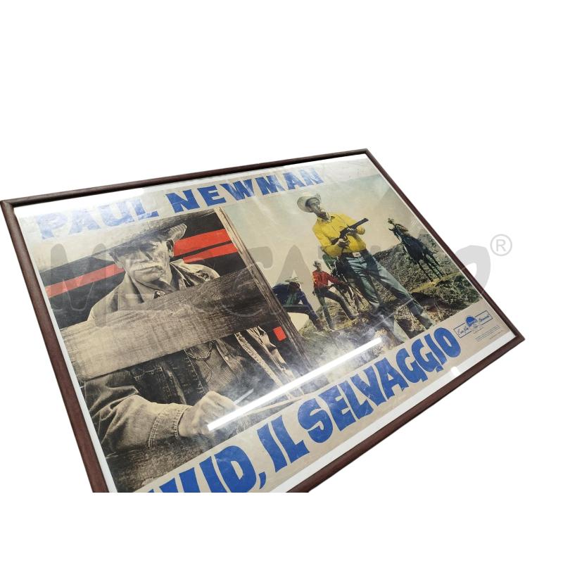 QUADRO LOCANDINA HUD IL SELVAGGIO 1963  | Mercatino dell'Usato Chieri 2