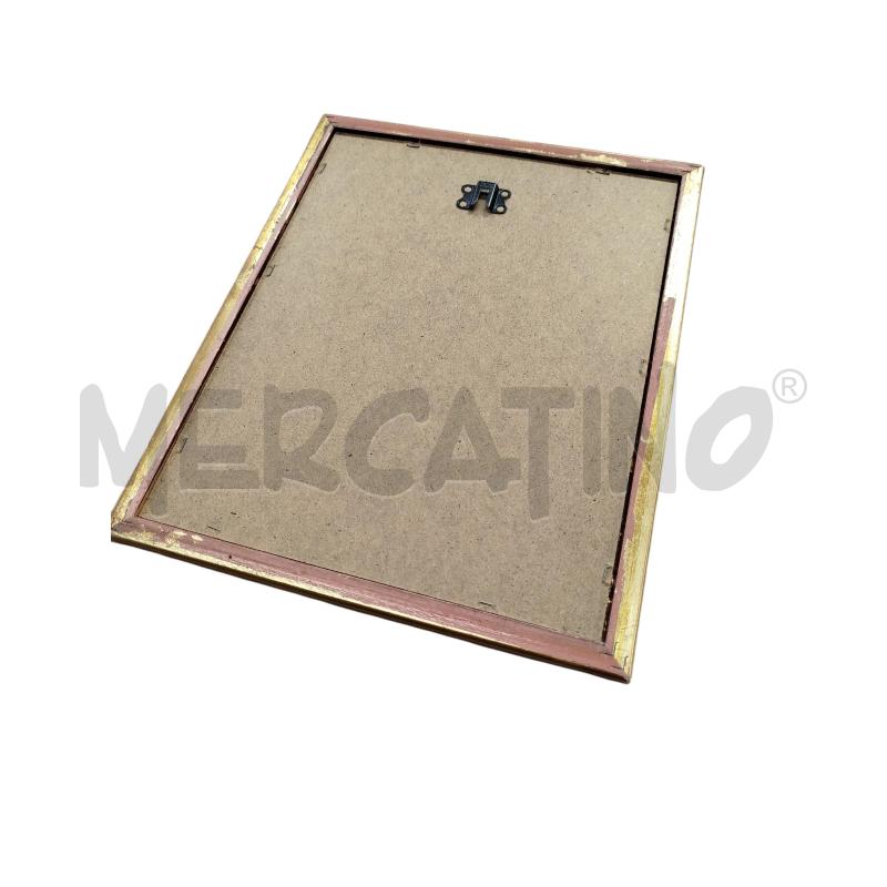 QUADRO PICCOLO CORNICE COLOR ORO ANGIOLETTI | Mercatino dell'Usato Chieri 2