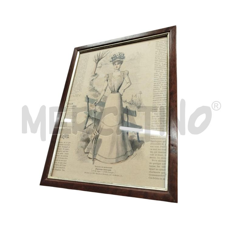 QUADRO PICCOLO TOILETTE DE PROMENADE | Mercatino dell'Usato Chieri 1
