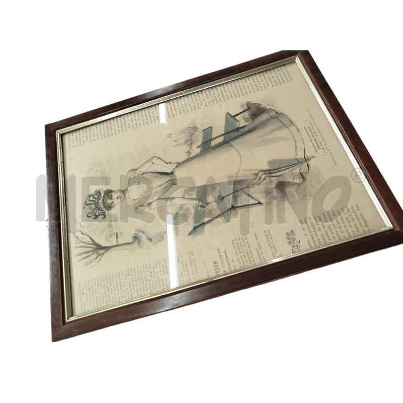 QUADRO PICCOLO TOILETTE DE PROMENADE | Mercatino dell'Usato Chieri 2