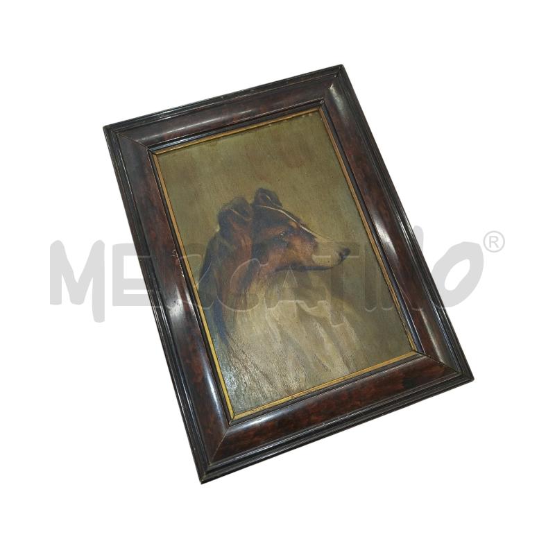QUADRO PITTURA CANE 1945 | Mercatino dell'Usato Chieri 1