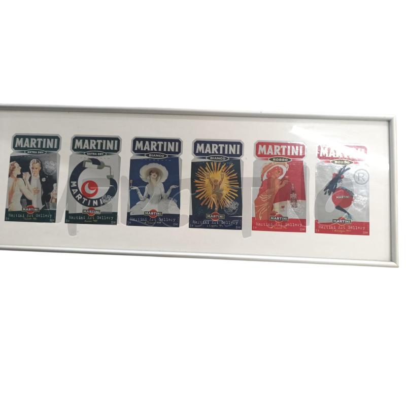 QUADRO RETTANGOLARE MARTINI 6 ETICHETTE | Mercatino dell'Usato Chieri 1