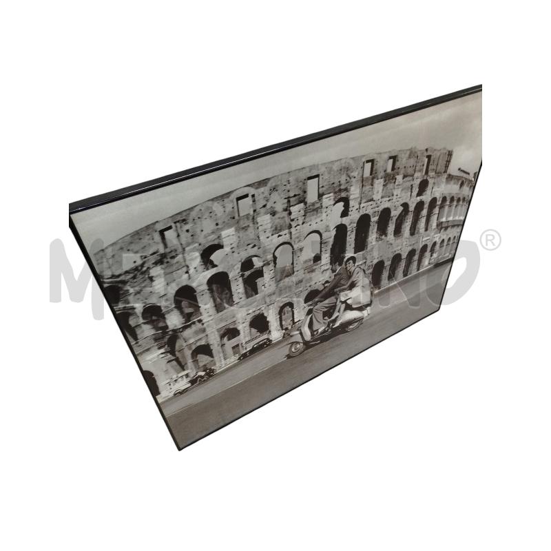 QUADRO STAMPA COLOSSEO COPPIA IN VESPA 86X110 CM | Mercatino dell'Usato Chieri 1